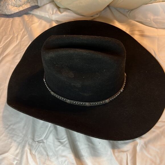 Cavenders Cowboy Collection XXX Premium Wool Black‎ Western HAT